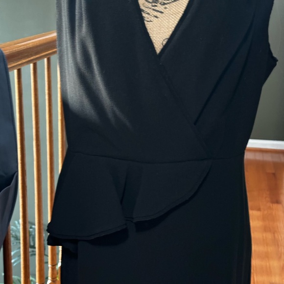 Tory Burch ❤️ Brooklyn Black Dress-Size 12 ~NEW w/Tory Burch Travel Garment Bag. - Picture 2 of 12